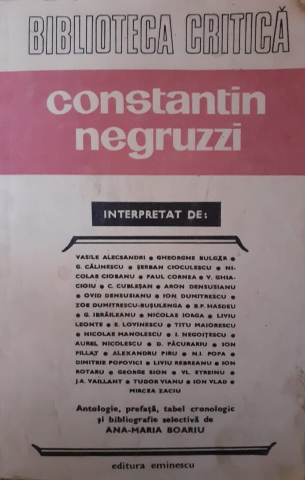 Constantin Negruzzi
