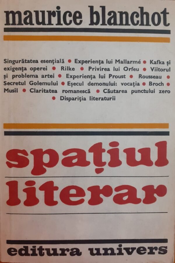 Spatiul literar