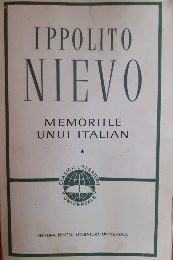 Ippolito Nievo Memoriile unui italian