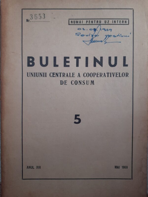 Buletinul Uniunii Centrale a Cooperativelor de consum