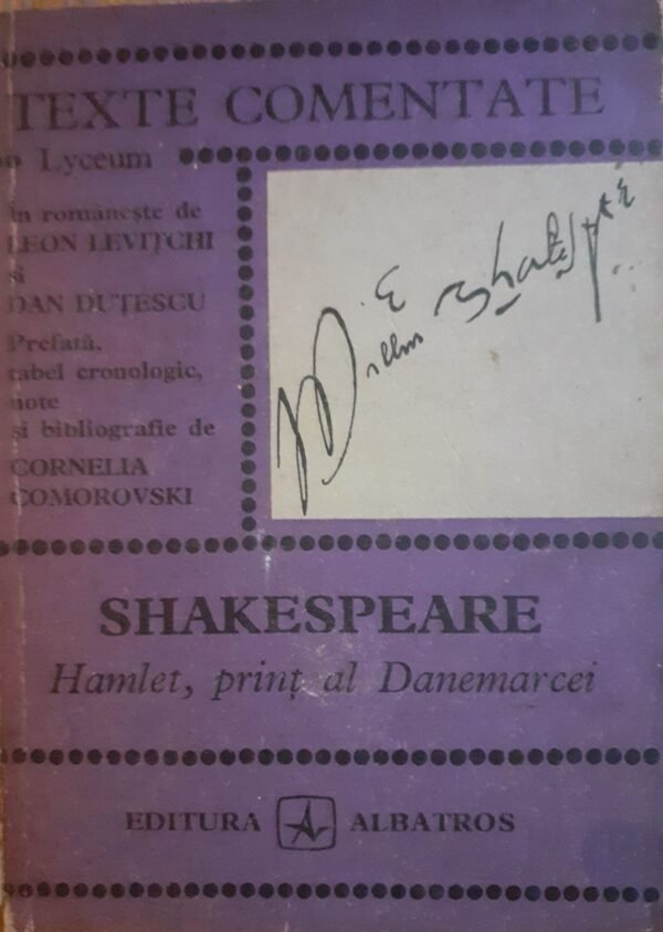 Shakespeare Hamlet, print al Danemarcei