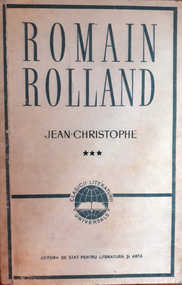 Romain Rolland ean-Christophe
