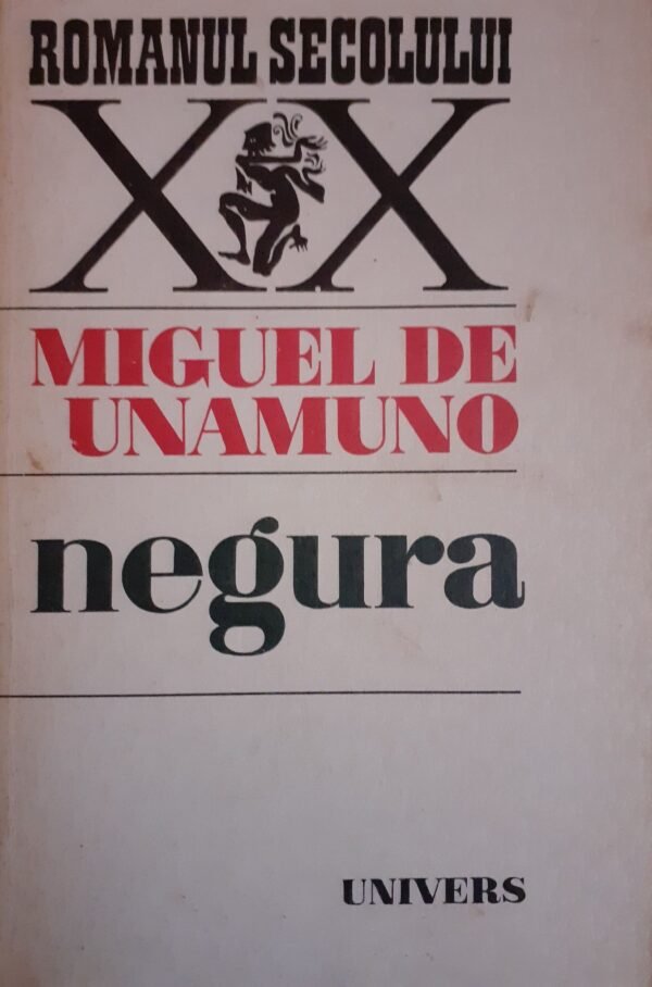 Miguel De Unamuno Negura