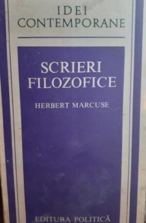 Herbert Marcuse Scrieri filozofice