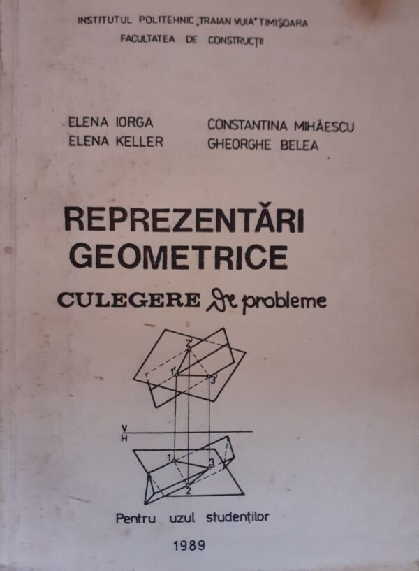 Reprezentari geometrice. Culegere de probleme