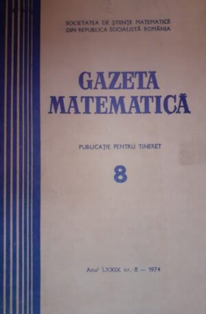 Gazeta matematica, vol. 8