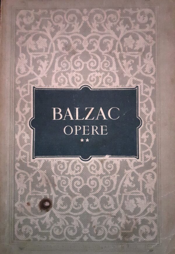 Honore De Balzac Opere, vol. 2