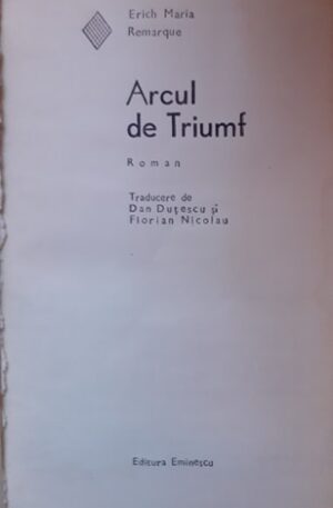 Erich Maria Remarque Arcul de triumf