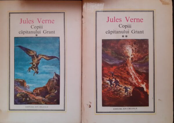 Jules Verne Copiii capitanului Grant (2 volume)