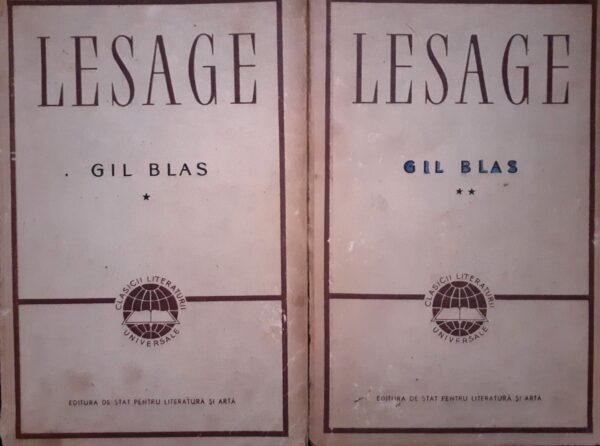 Alain-Rene Lesage Gil Blas (2 volume)
