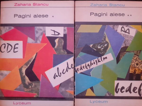 Zaharia Stancu Pagini alese (2 volume)