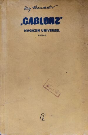 Ury Benador Gablonz. Magazin universal