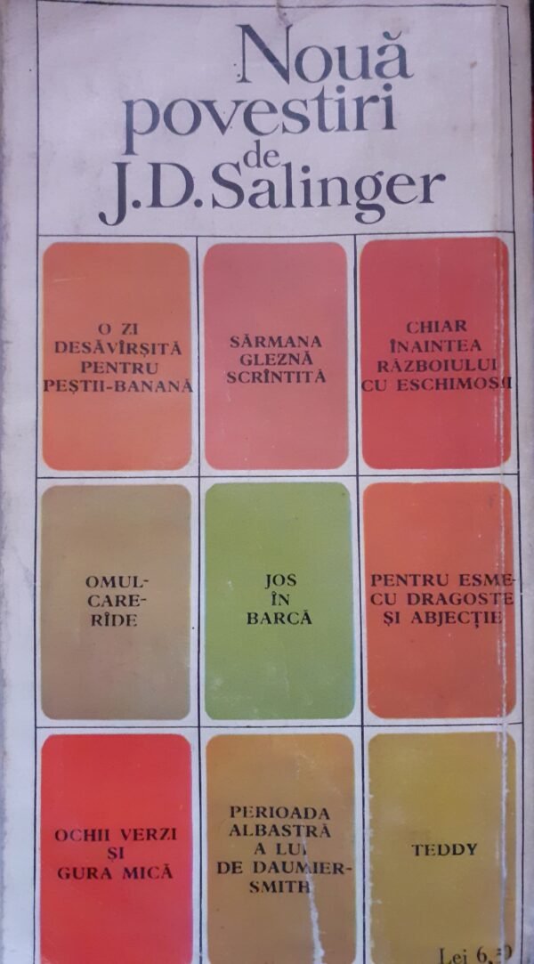 J. D. Salinger Noua povestiri