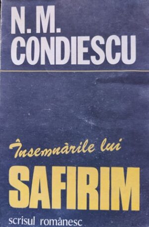 N. M. Condiescu Insemnarile lui Safirim