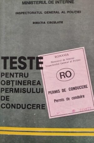 Teste pentru obtinerea permisului de conducere