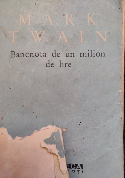 Mark Twain Bancnota de un milion de lire