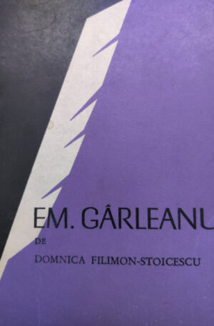 Domnica Filimon-Stoicescu Em. Garleanu