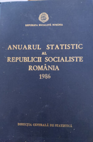Anuarul statistic al Republicii Socialiste Romania (1986)