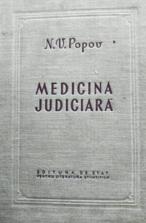 N. V. Popov Medicina judiciara
