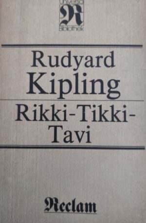 Rudyard Kipling Rikki-Tikki-Tavi