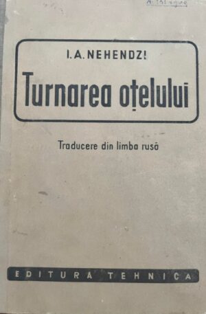 I. A. Nehendzi turnarea-otelului-traducere-din-limba-rusa