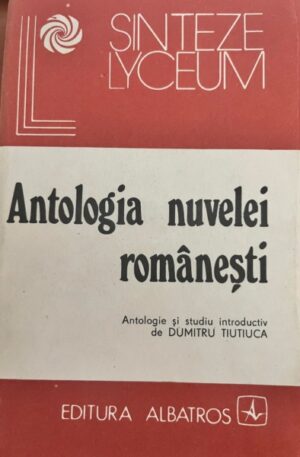 Dumitru Tiutiuca antologia-nuvelei-romanesti