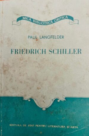 Paul Langfelder Friedrich Schiller