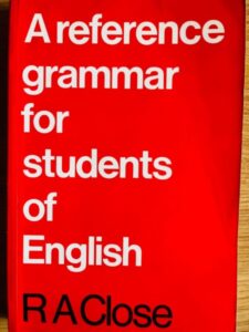 A reference grammar for students of English