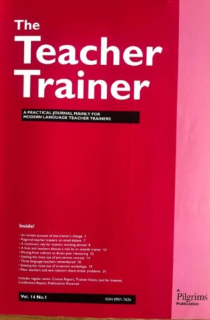 The Teacher Trainer, vol. 14 no. 1