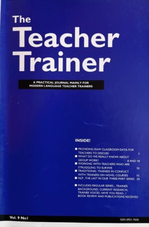 The Teacher Trainer, vol. 9 no. 1