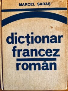 Marcel Saras Dictionar francez-roman
