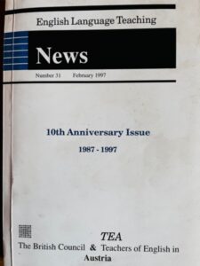 English Language Teaching. News, number 31, february 1997
