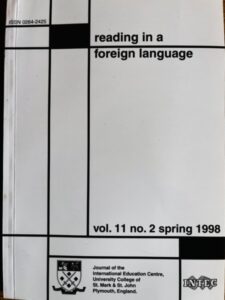 Reading in a foreign language, vol. 11 no. 2 spring 1998