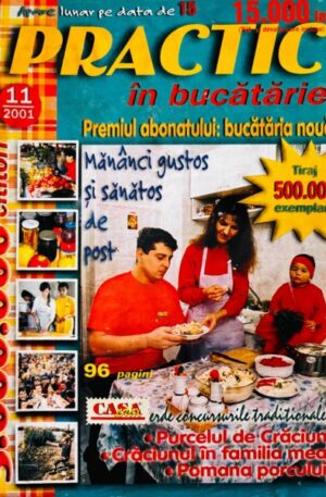 Revista Practic in bucatarie, nr. 11 / 2001