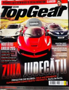 Revista Top Gear, februarie 2015