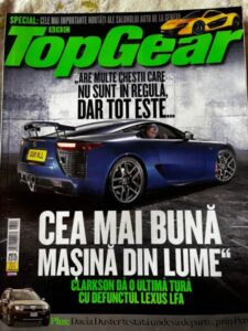 Revista Top Gear, martie 2013