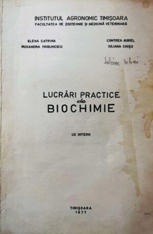 Lucrari practice de biochimie