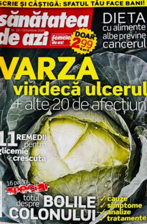 Revista Sanatatea de azi, nr. 10 / Octombrie 2009