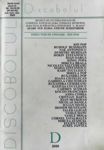 Revista de Cultura Discobolul, Anul IV, nr. 34-35-36 (41-42-43) oct.-nov.-dec. 2000