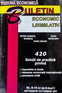 420 Solutii de practica privind impozitele si taxele, vanzarea comerciala internationala, procedura civila