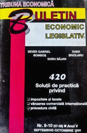 420 Solutii de practica privind impozitele si taxele, vanzarea comerciala internationala, procedura civila